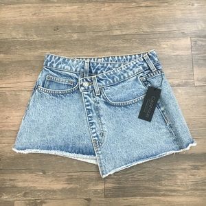 CARMAR Margery Denim Mini Skirt